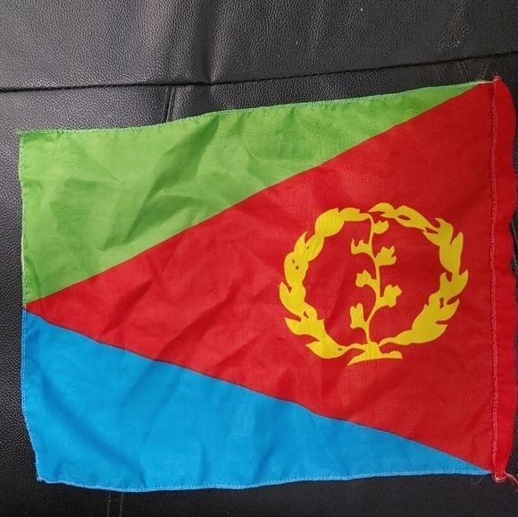 Eritea Flag 12" x 10" - Used, Acceptable Condition - Picture 6 of 7